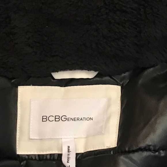 New BCBGeneration Faux Fur Snorkel Parka - Picture 5 of 7